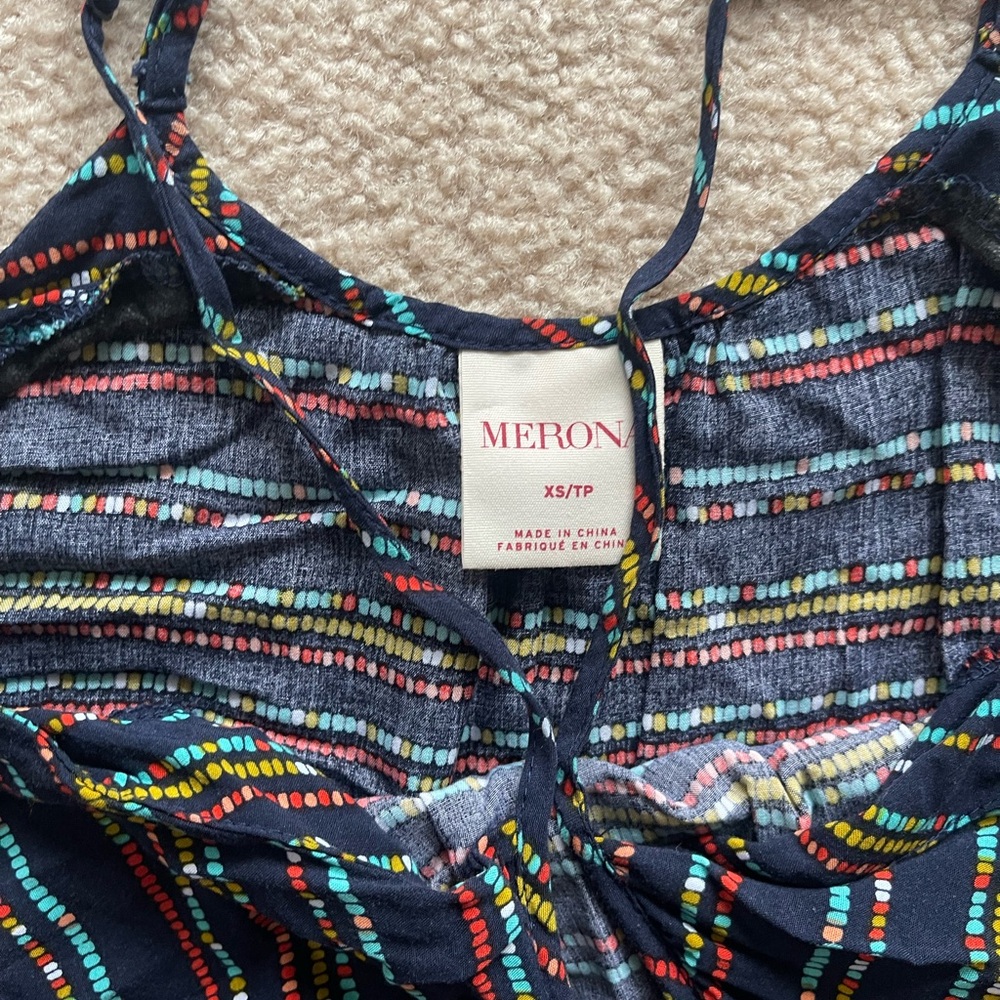 Merona Multicolor Patterned Dress - Picture 2 of 2